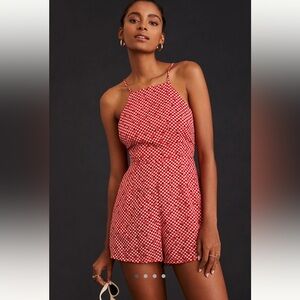 Glamorous Checkerboard Romper